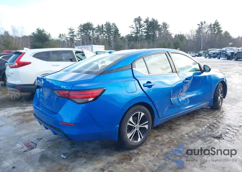 2021 Nissan Sentra Sv Xtronic Cvt z USA, uszkodzony, nr VIN 3N1AB8CV8MY328477